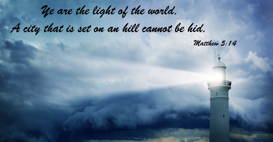 matthew 5:14 light of world can not be hid